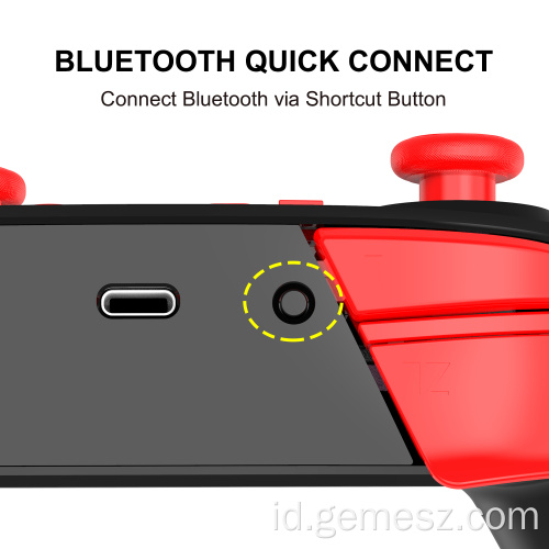 Getaran Ganda Joystick Game Nirkabel Untuk Nintendo Switch